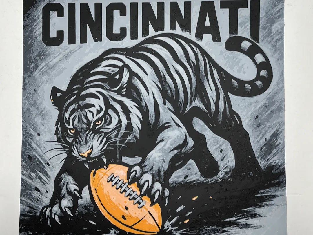 Cincinnati Football Hueforge