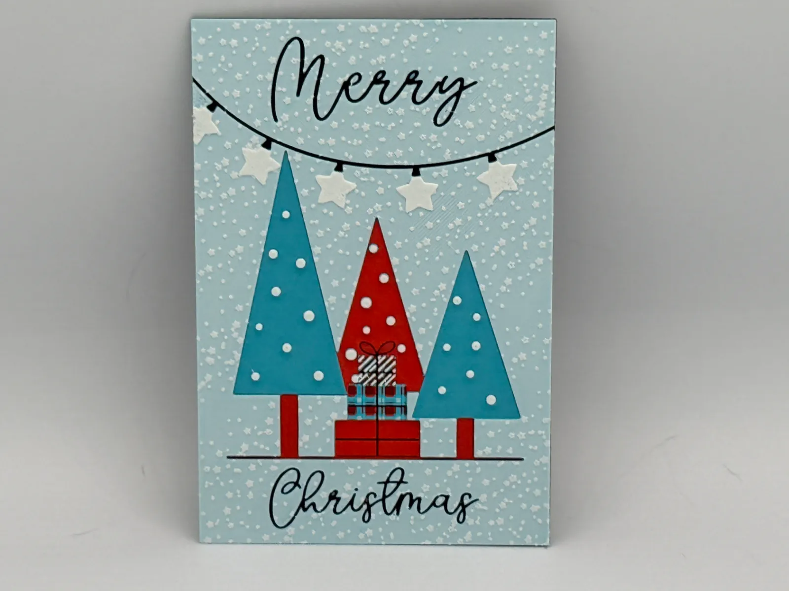 Merry Christmas Greeting Card/Sign Hueforge