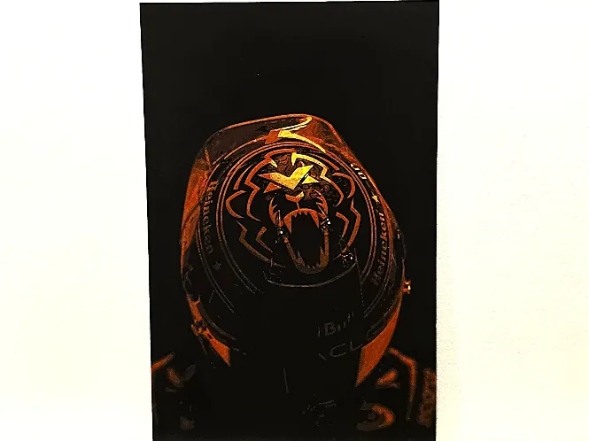 Max Verstappen Helmet Hueforge