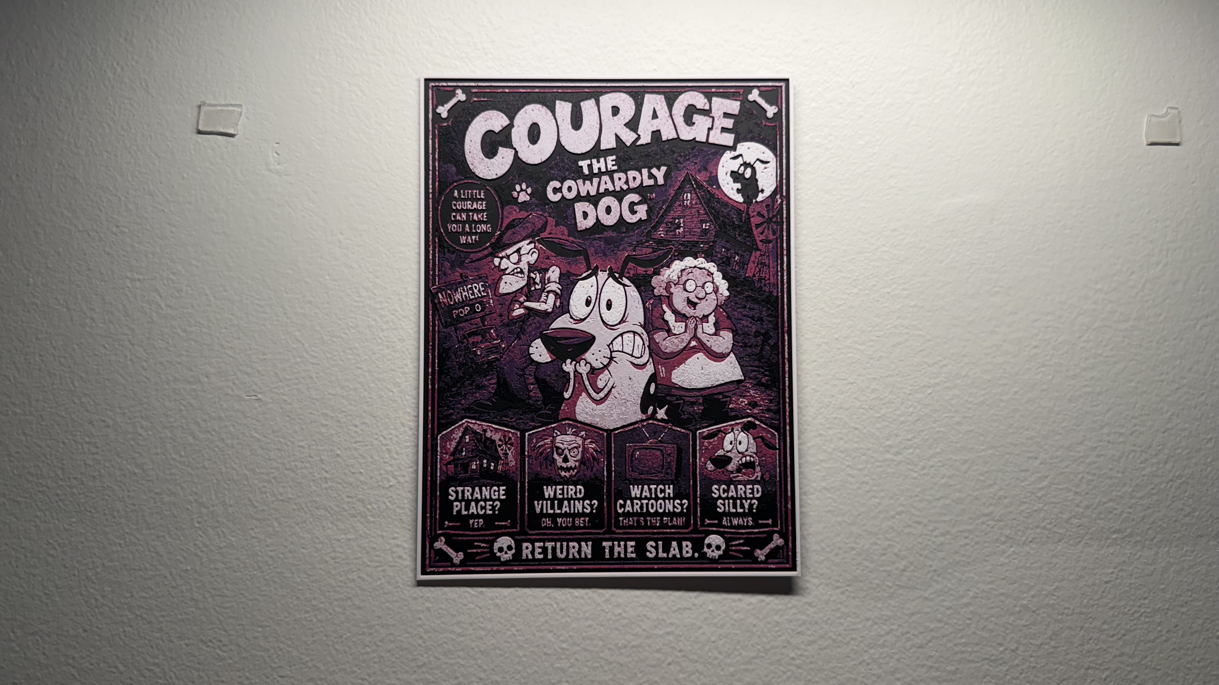 Courage The Cowardly Dog HueForge