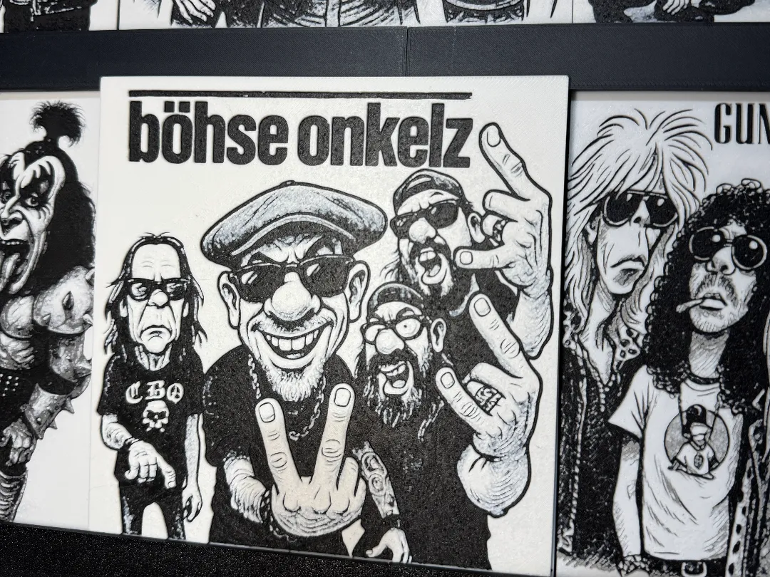 Hue Forge Karikatur Böhse Onkelz