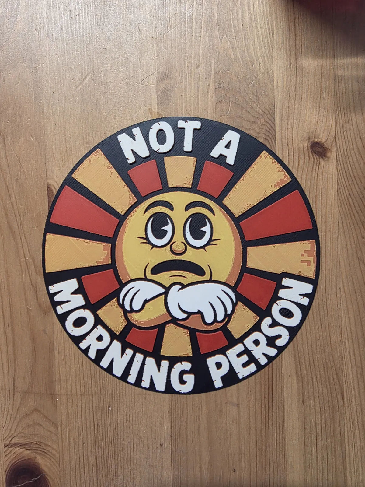 Not A Morning Person Hueforge