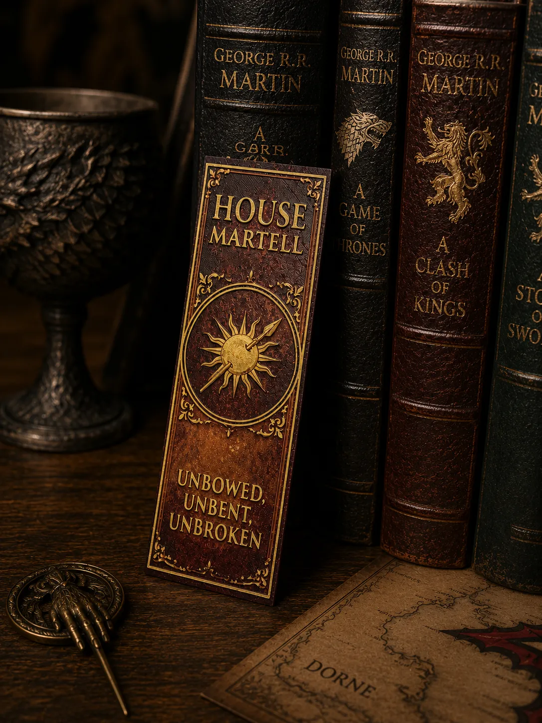 House Martell Bookmark - Game Of Thrones