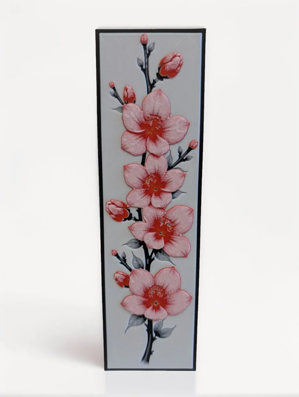 Cherry Blossom Bookmark HueForge Art Sakura Flower