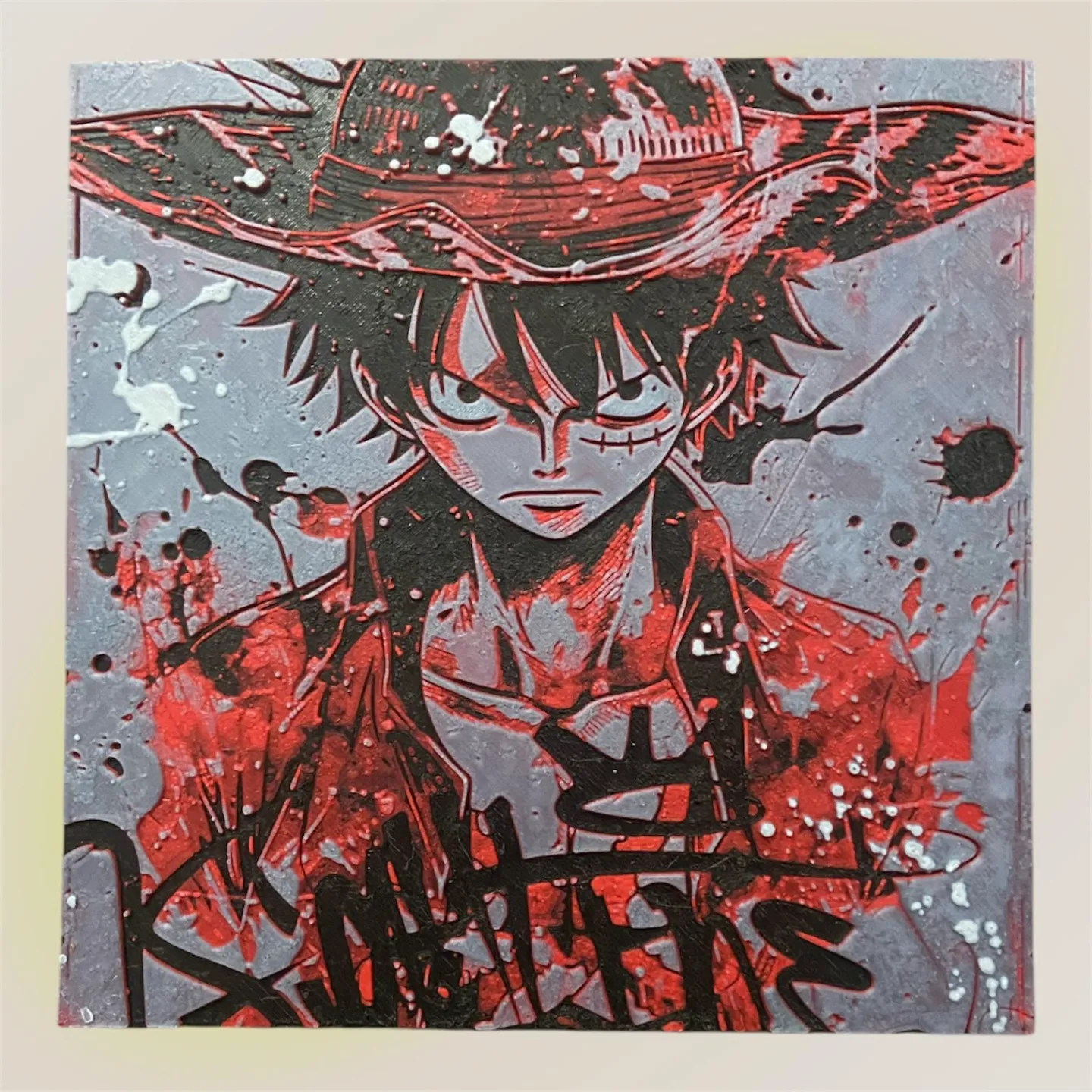 One Piece Luffy HueForge