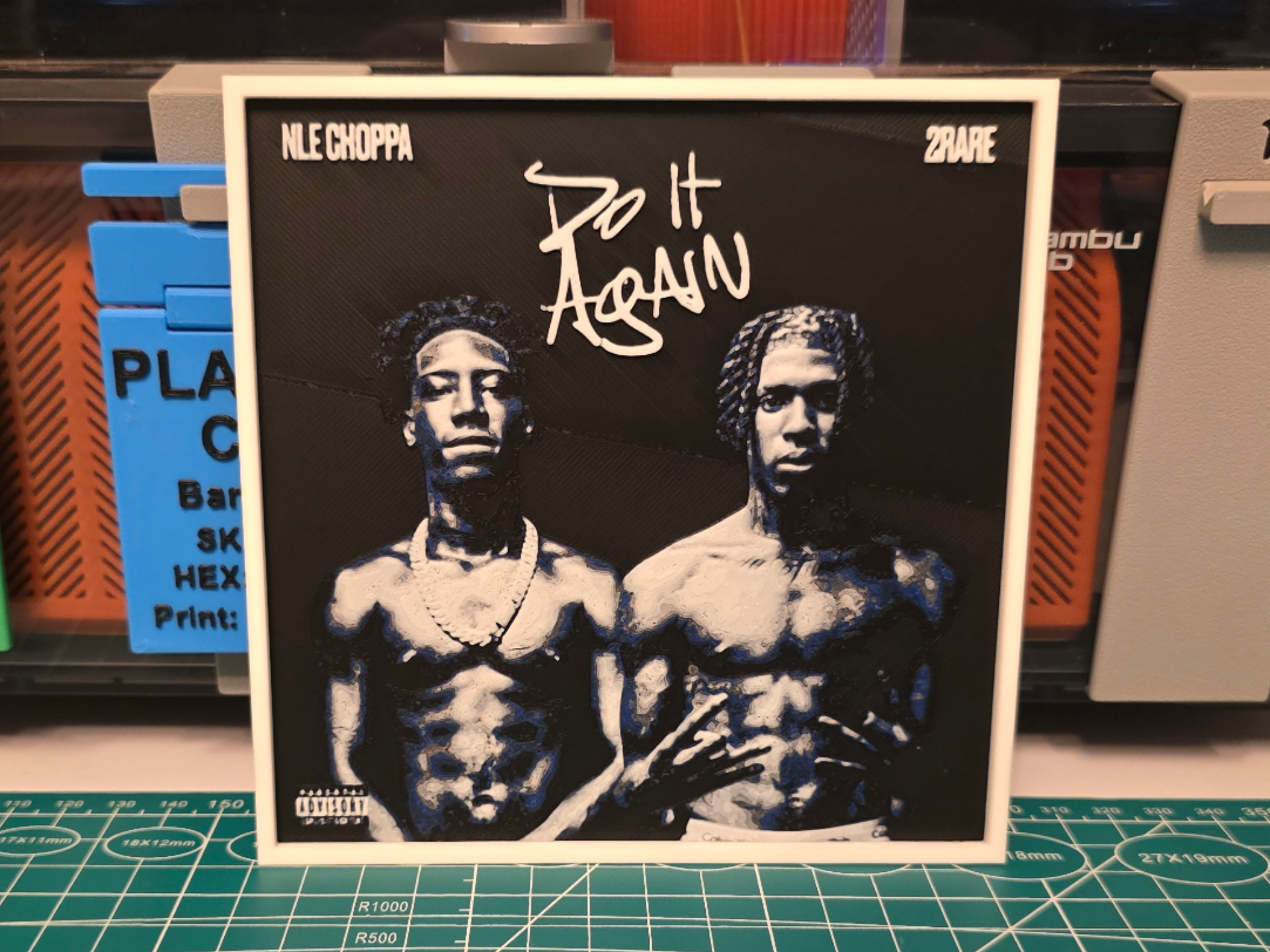 NLE Choppa "Do It Again" Single - Hueforge Art