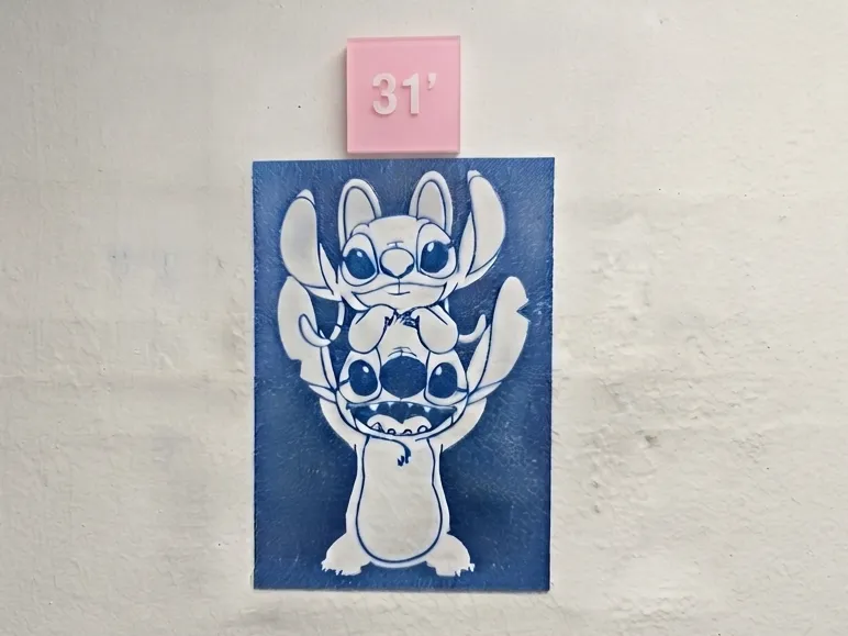 Wall Art Stich y Ángel