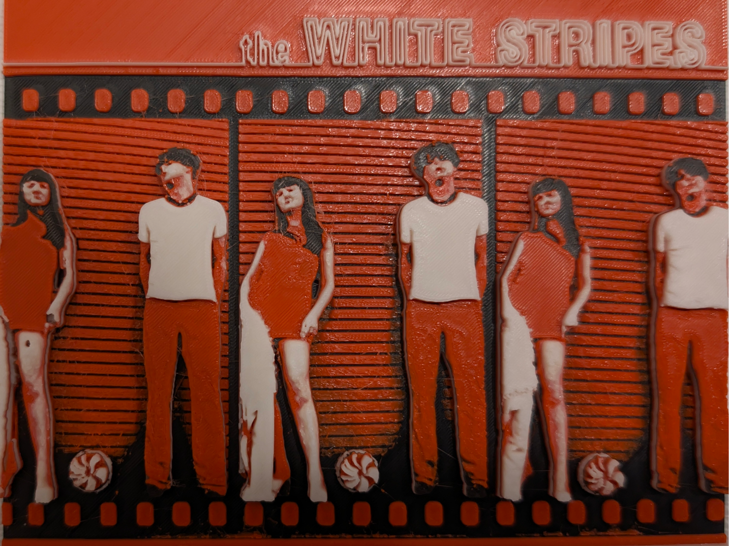The White Stripes - Self-Titled - Album Art