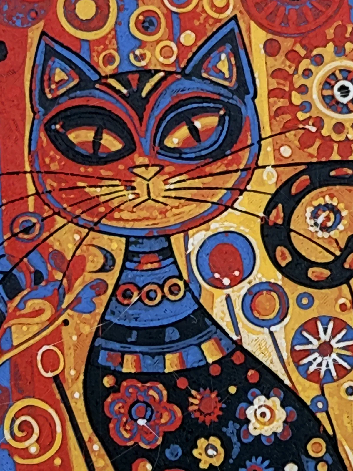 Whimsical Cat Hueforge