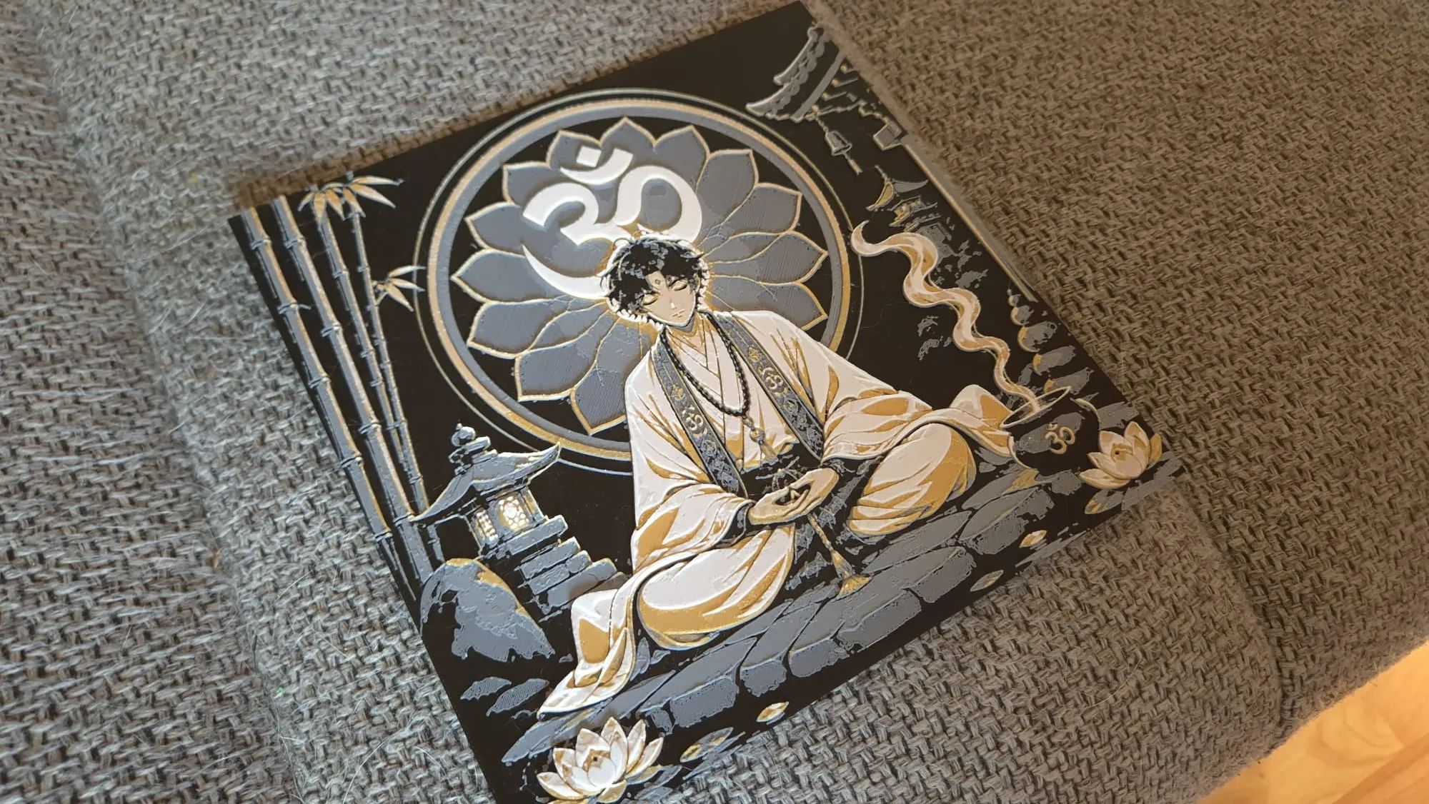 Anime Zen - HueForge Wall Art