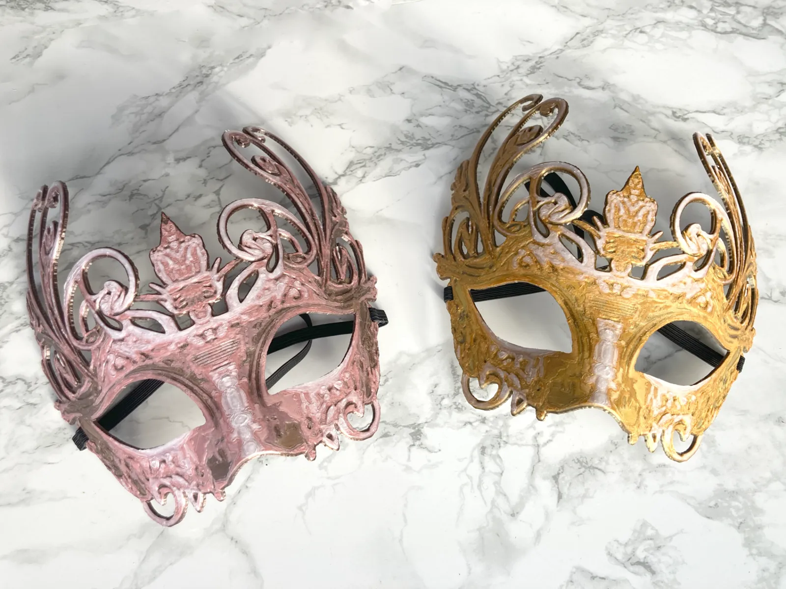 Filigree Masquerade Mask - Hueforge - prints flat