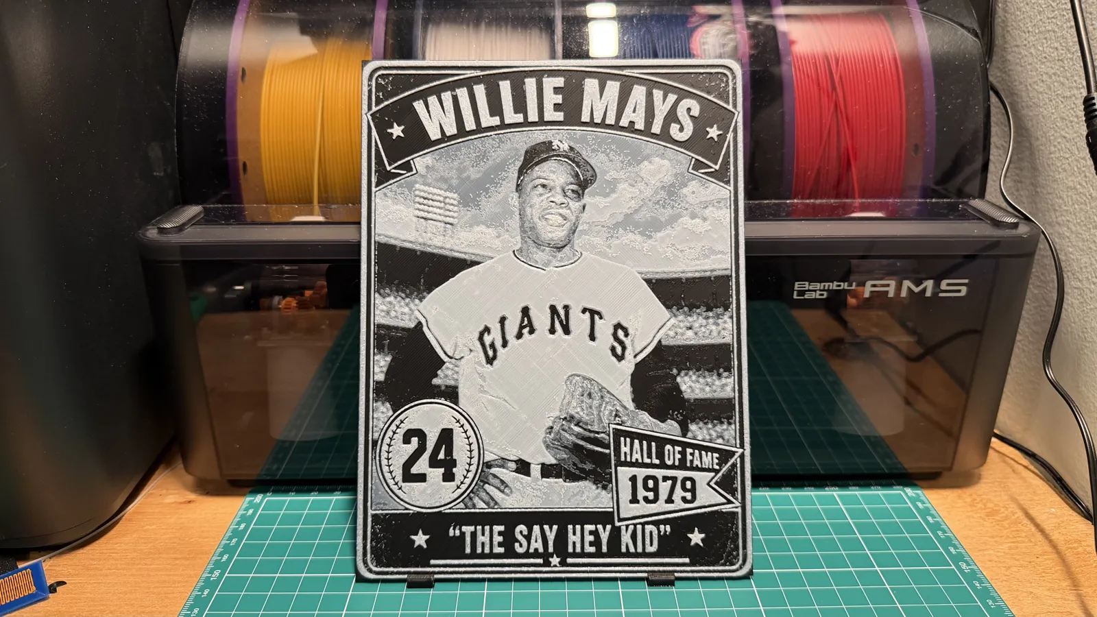 Willie Mays Vintage Baseball Card