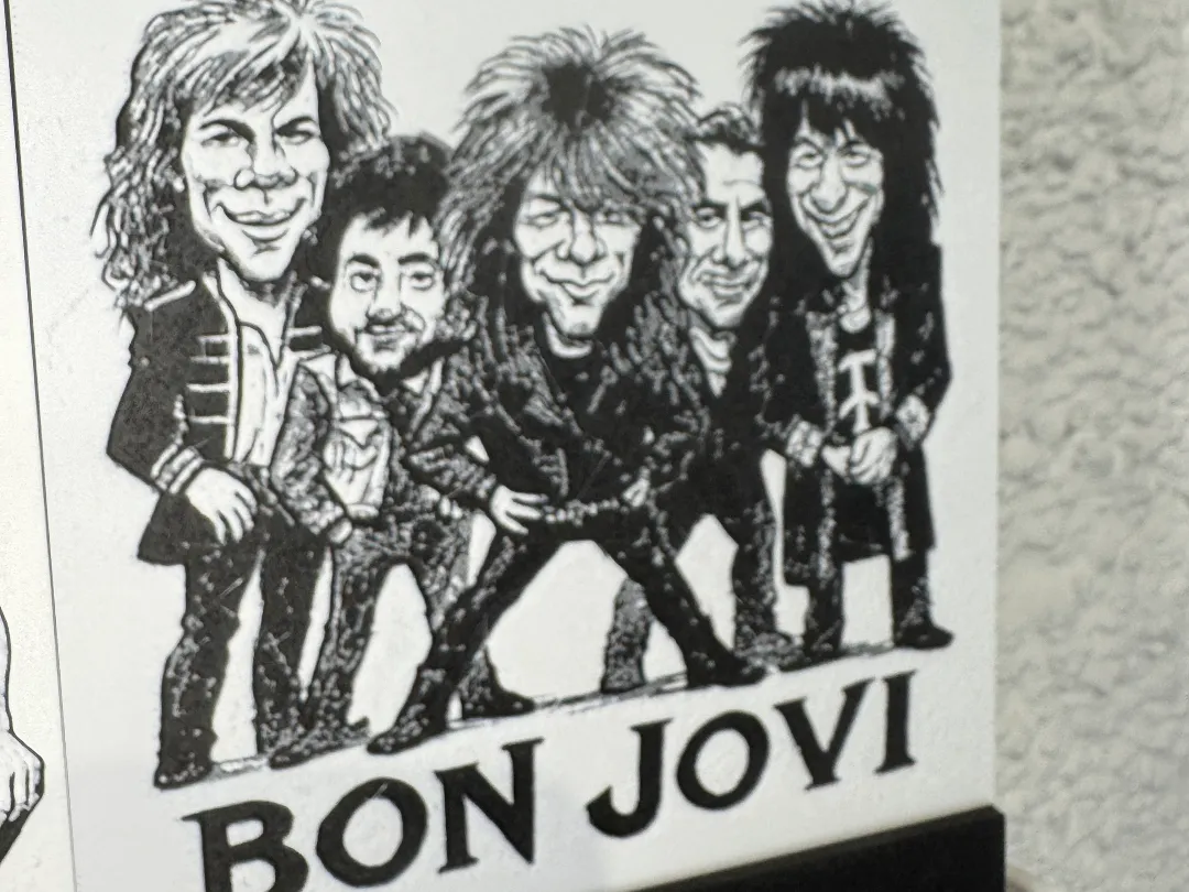 Hue Forge Karikatur Bon Jovi