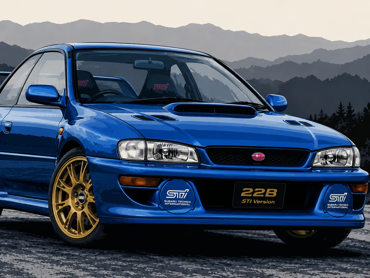 Hueforge Subaru 22B