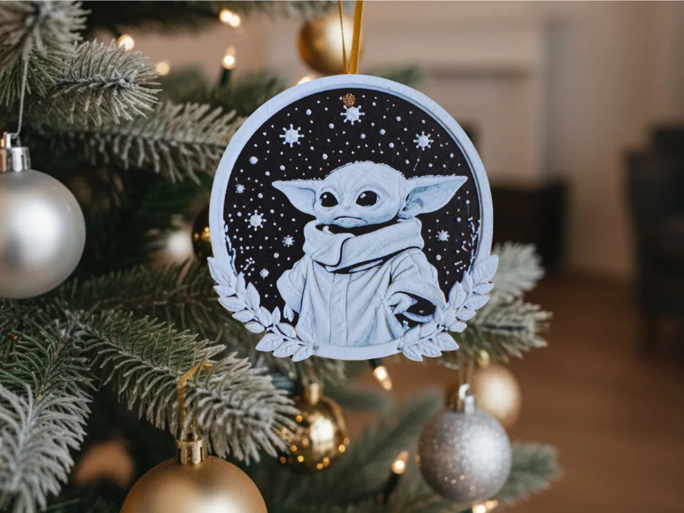 Christmas Grogu Decoration