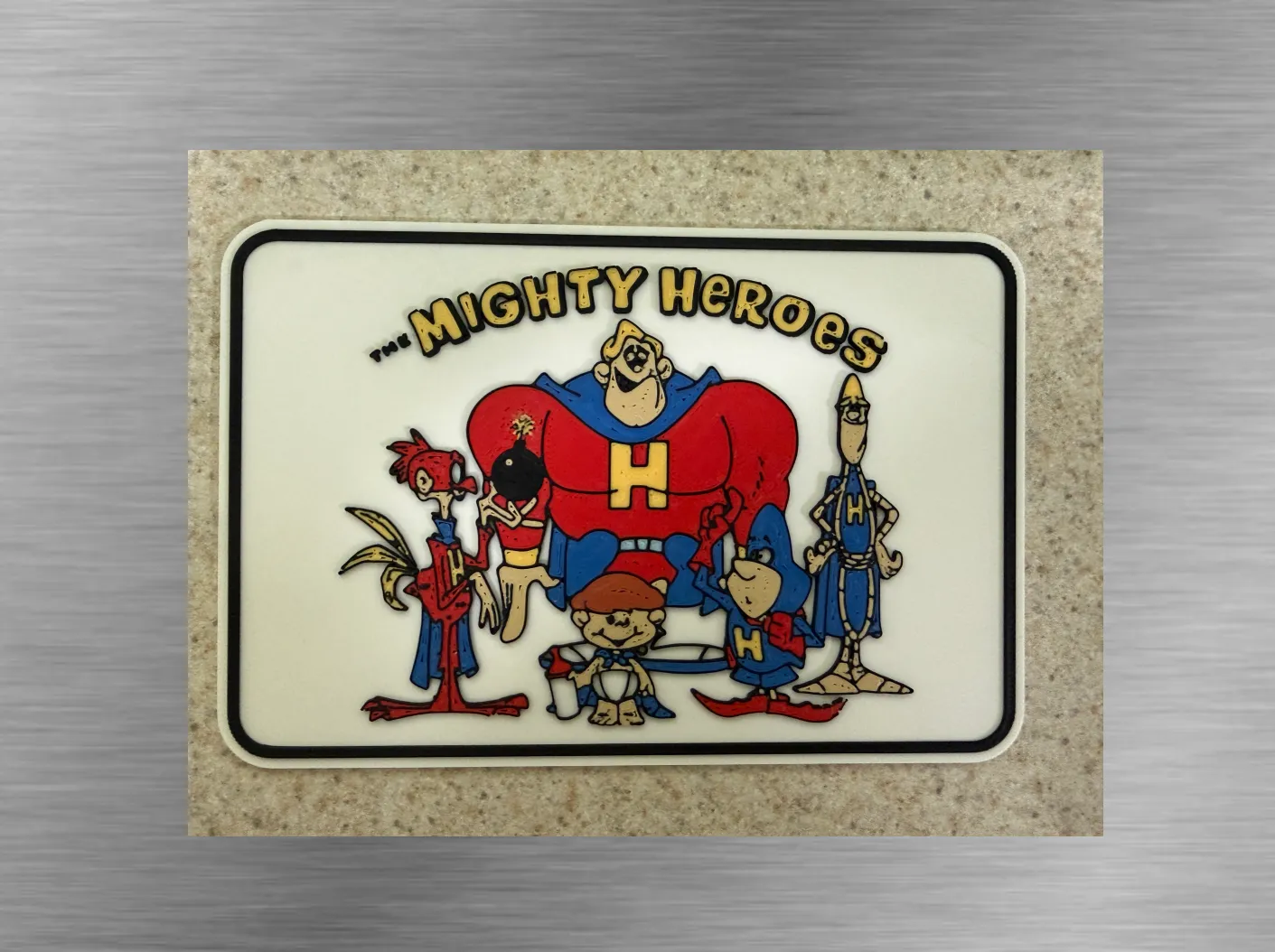 Retro Cartoons-The Mighty Hero's