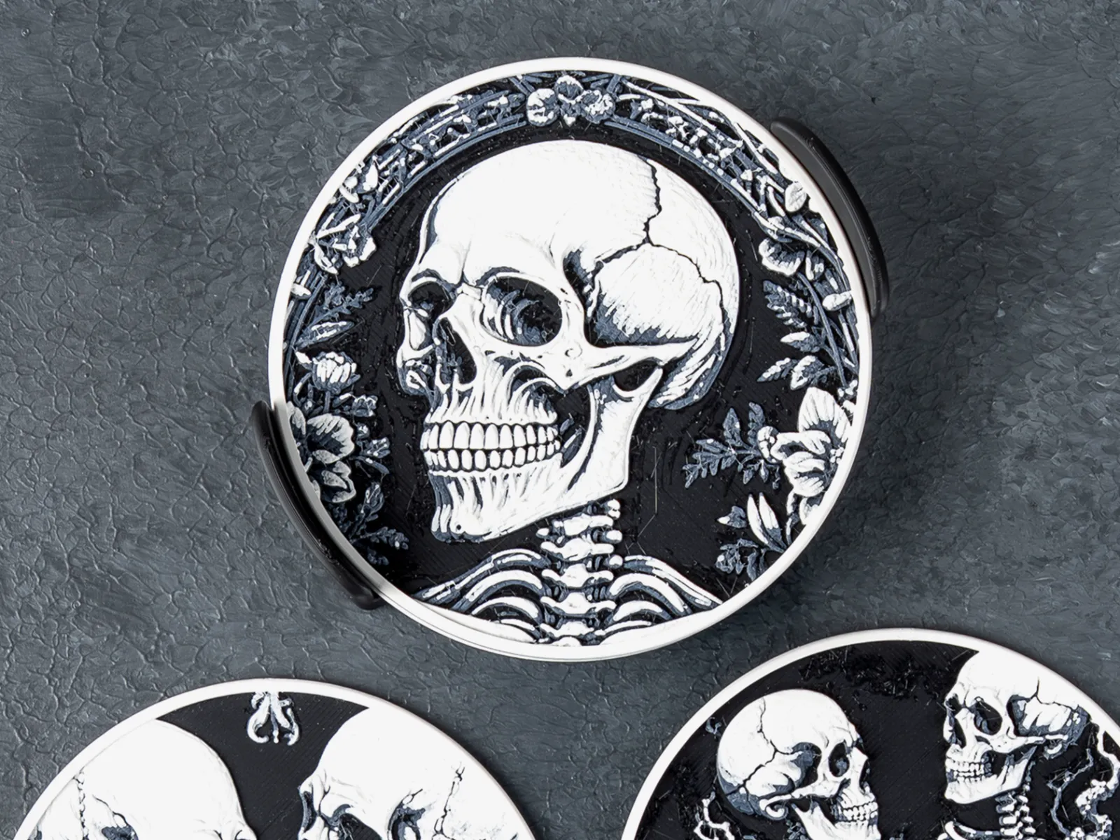 Skeleton Coasters