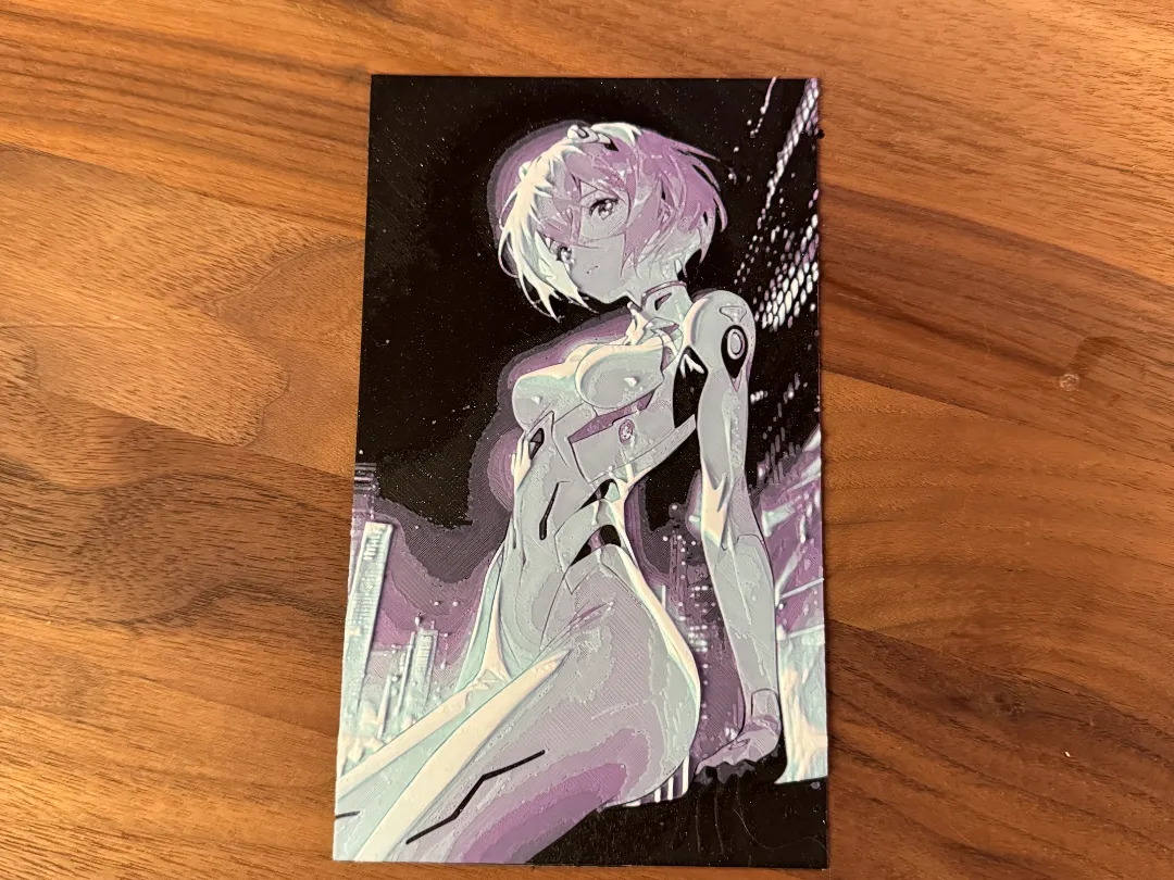Rei Ayanami AI Art Hue Forge