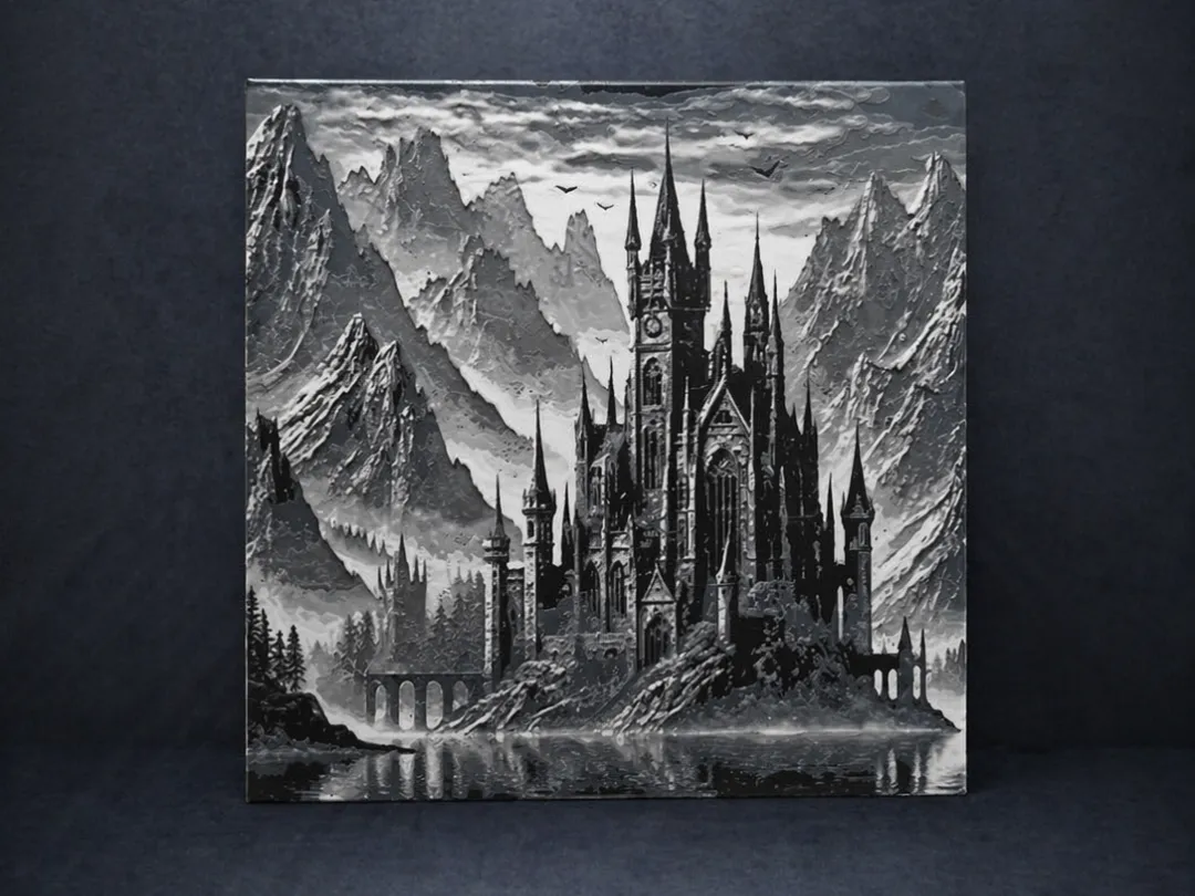 تابلو دیواری «Castle on the lake»