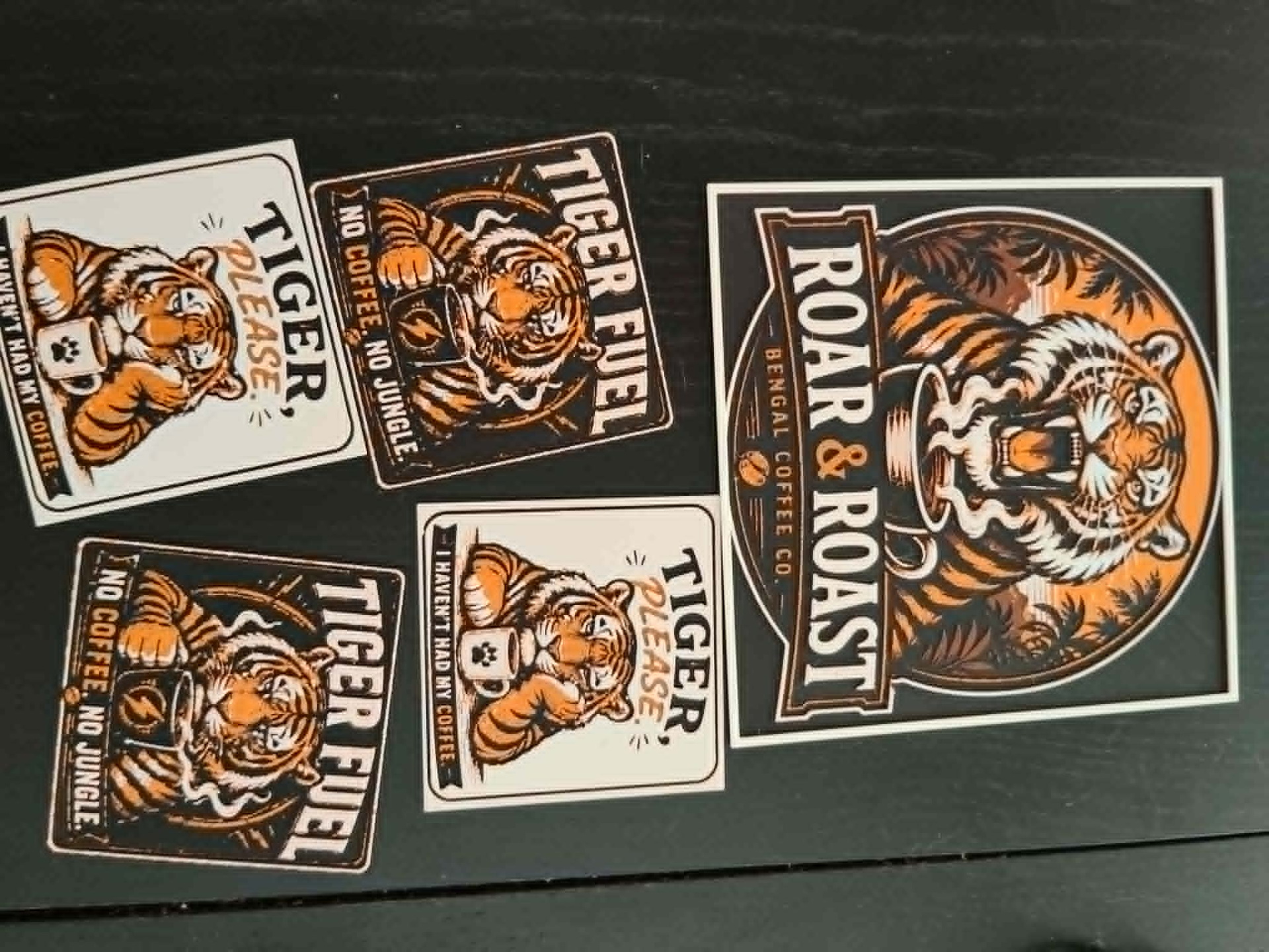 tiger coffee coaster no ams required