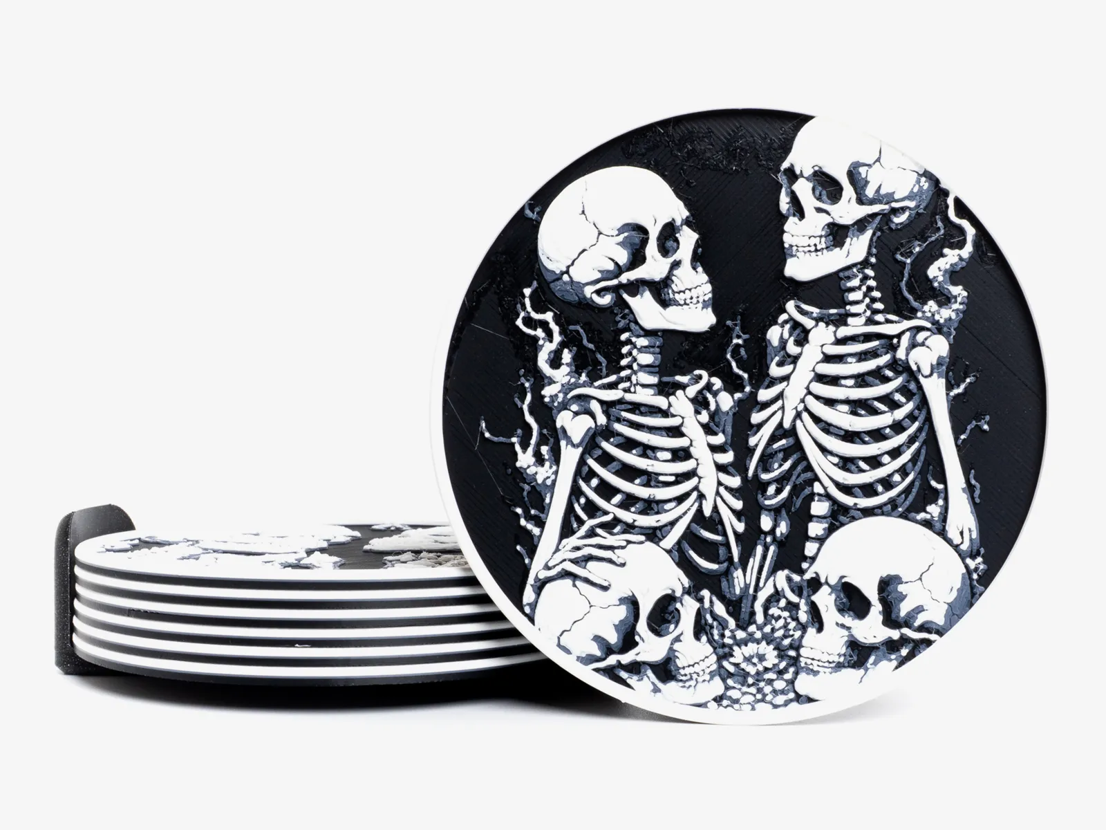 Skeleton Coasters