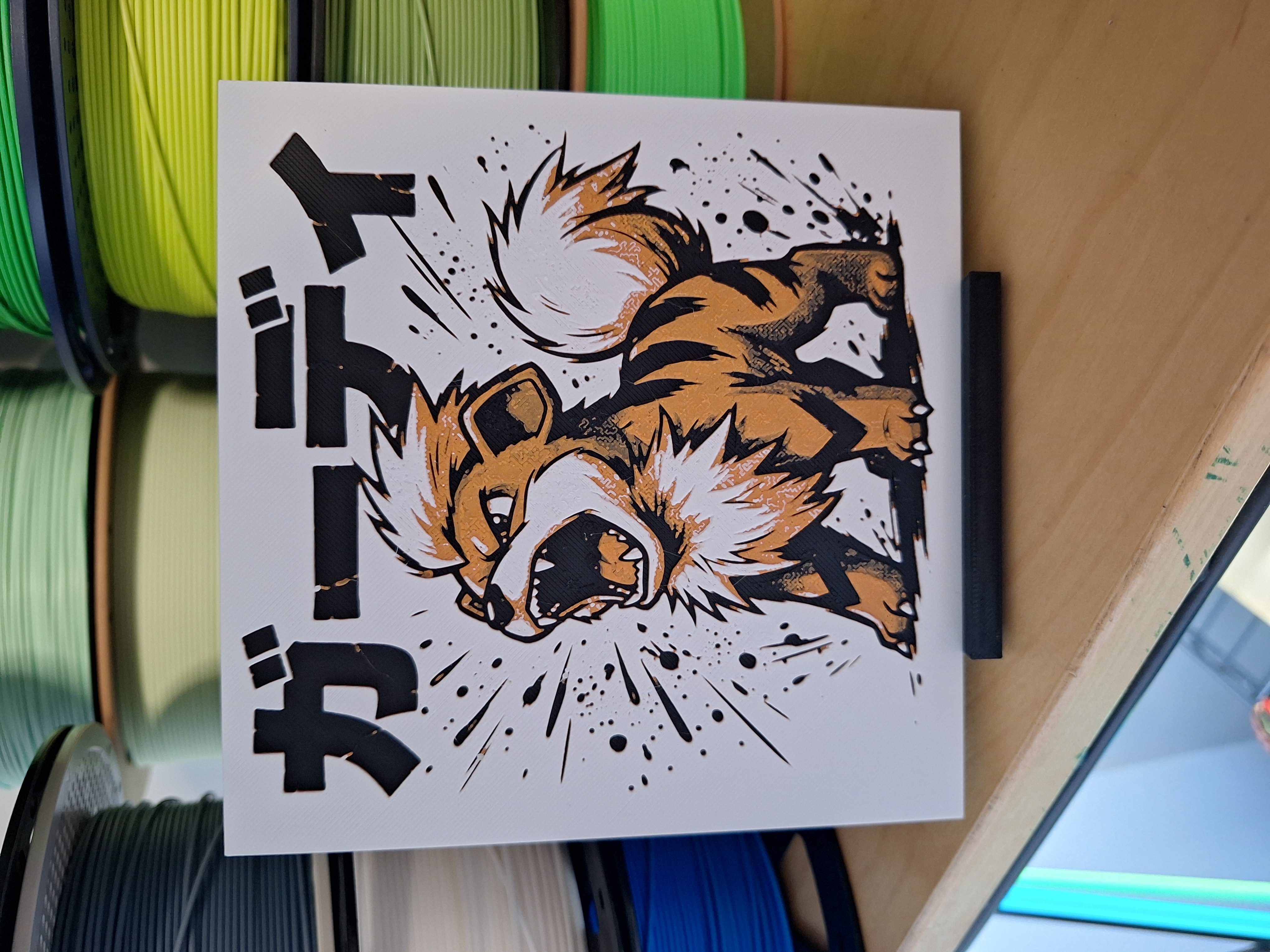 Growlithe Bark - Hueforge