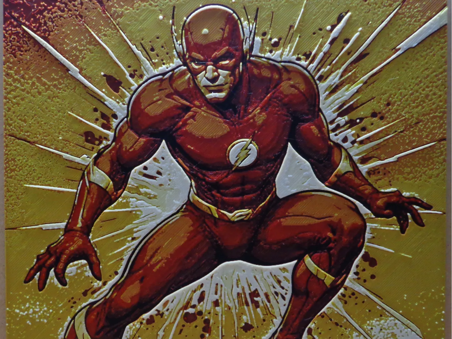 Hueforge The Flash Fan Art