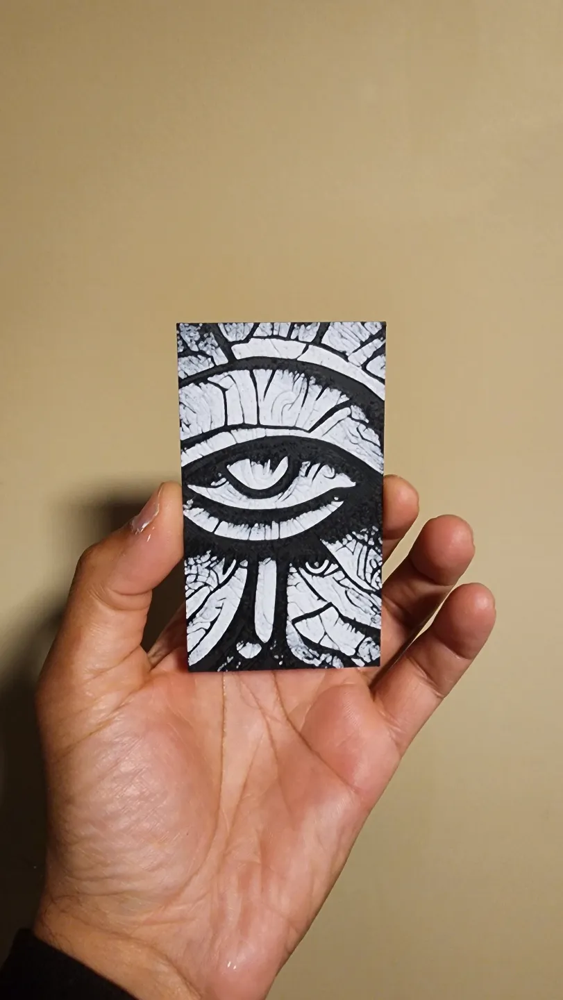 Third Eye Black and White Hue Forge