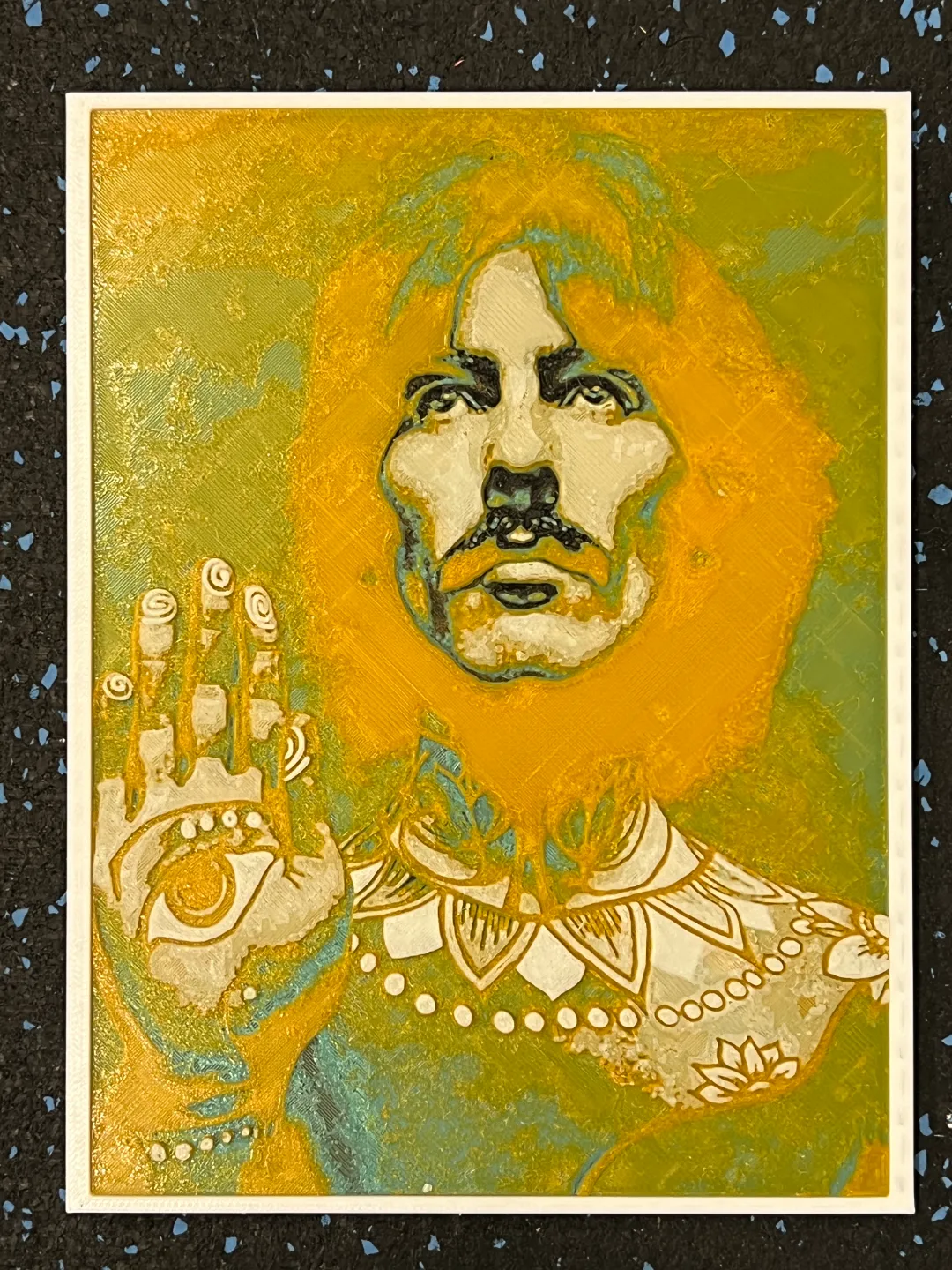 Psychedelic Beatles HueForge - Richard Avedon 1967