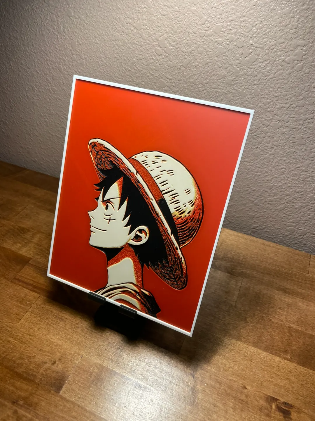 Hueforge - One Piece - Luffy Side View