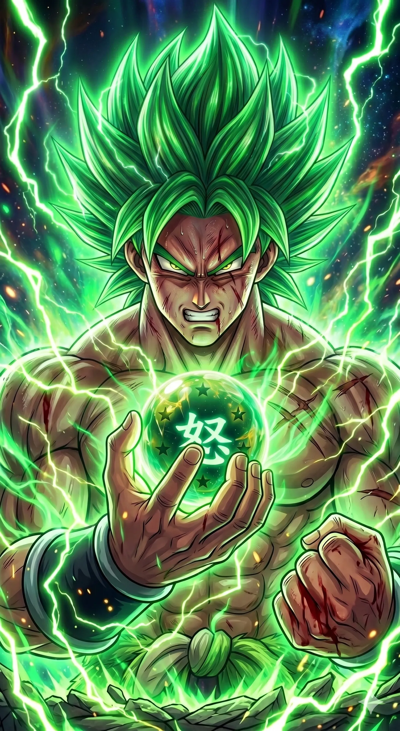 Broly HueForge