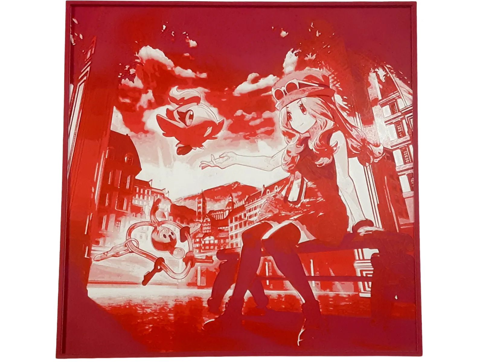 Serena Pokemon X/Y Spritzee Klefki Hueforge Red