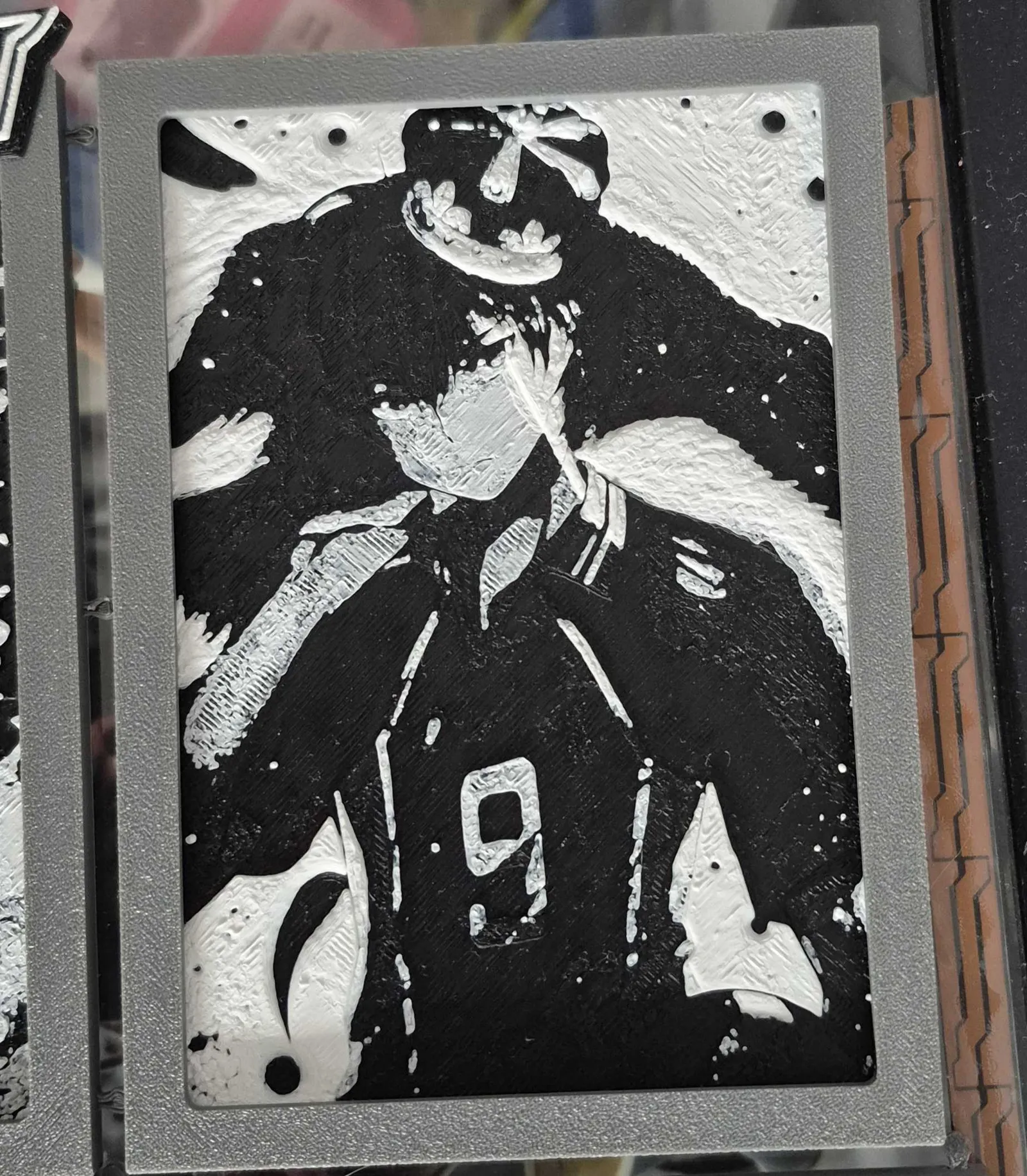 Plaque Murale 3D Tobio Kageyama
