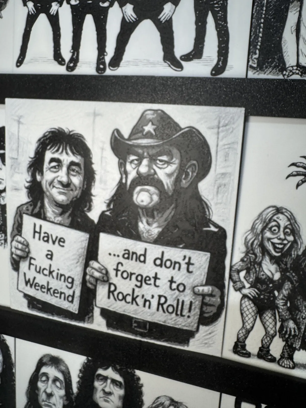 Hue Forge Karikatur Lemmy Weekend