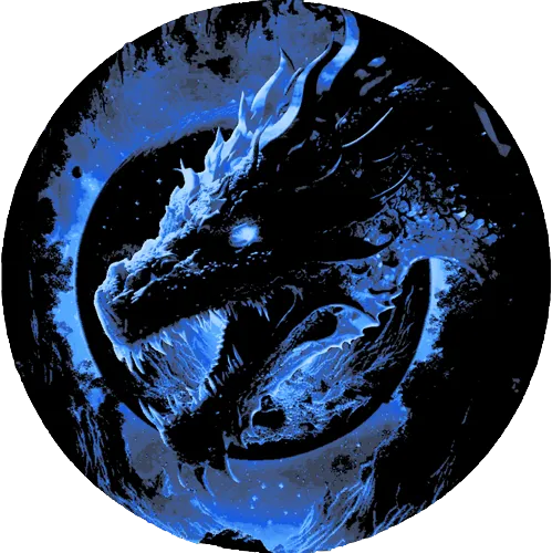 Night Dragon (Filament Painting) - HueForge
