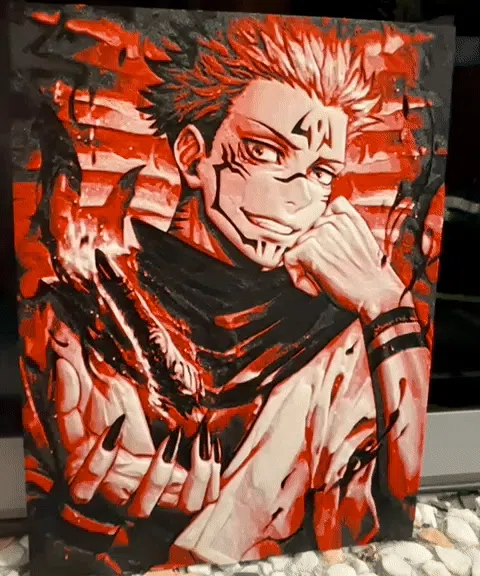 Sukuna - jujutsu kaisen_ 4 color