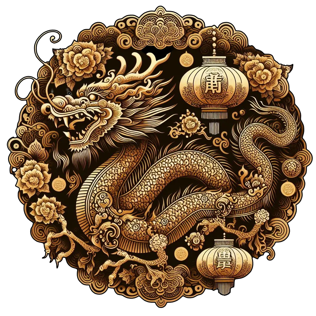 HueForge Oriental Dragon