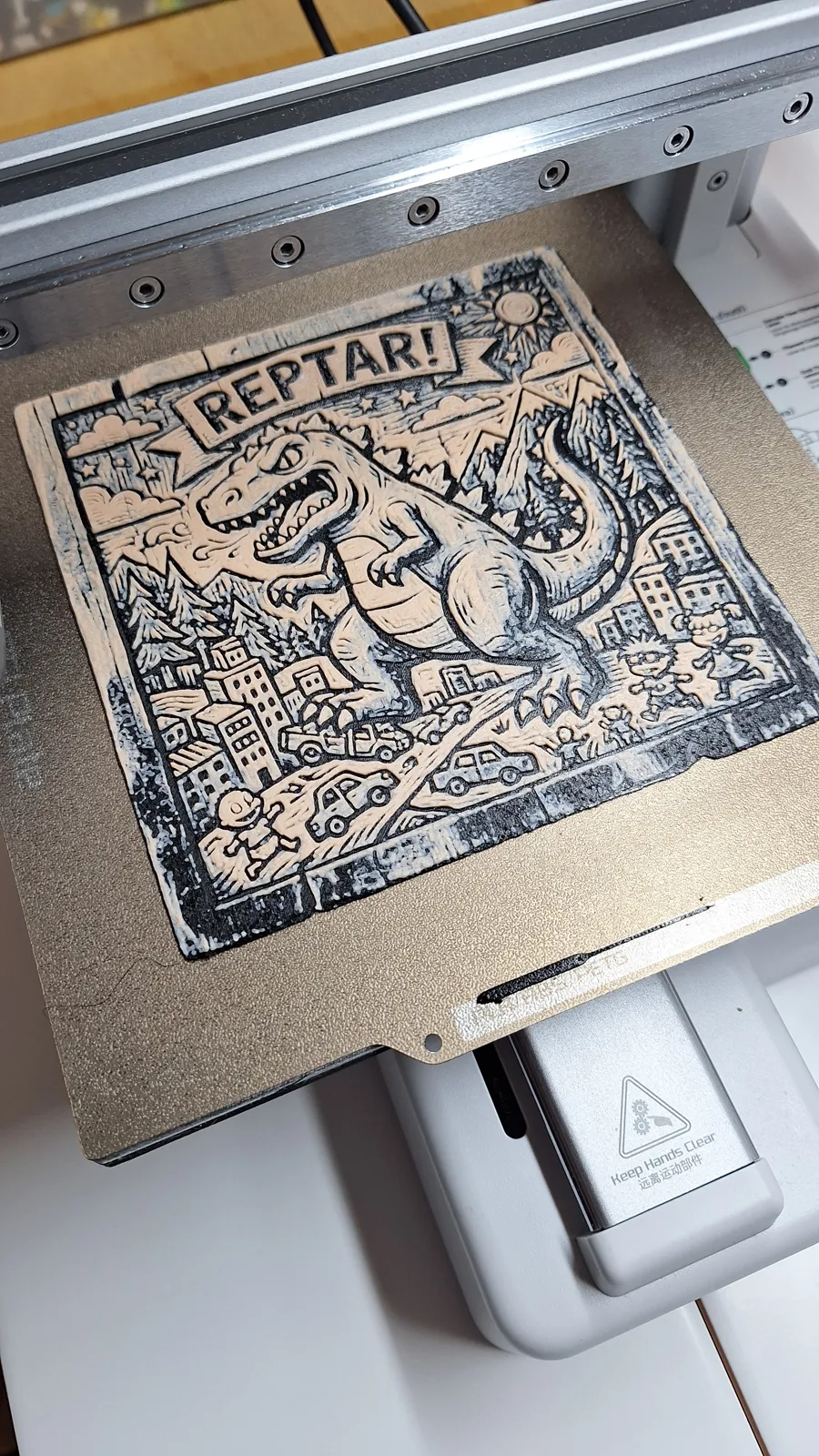 Reptar Rugrats - Hueforge