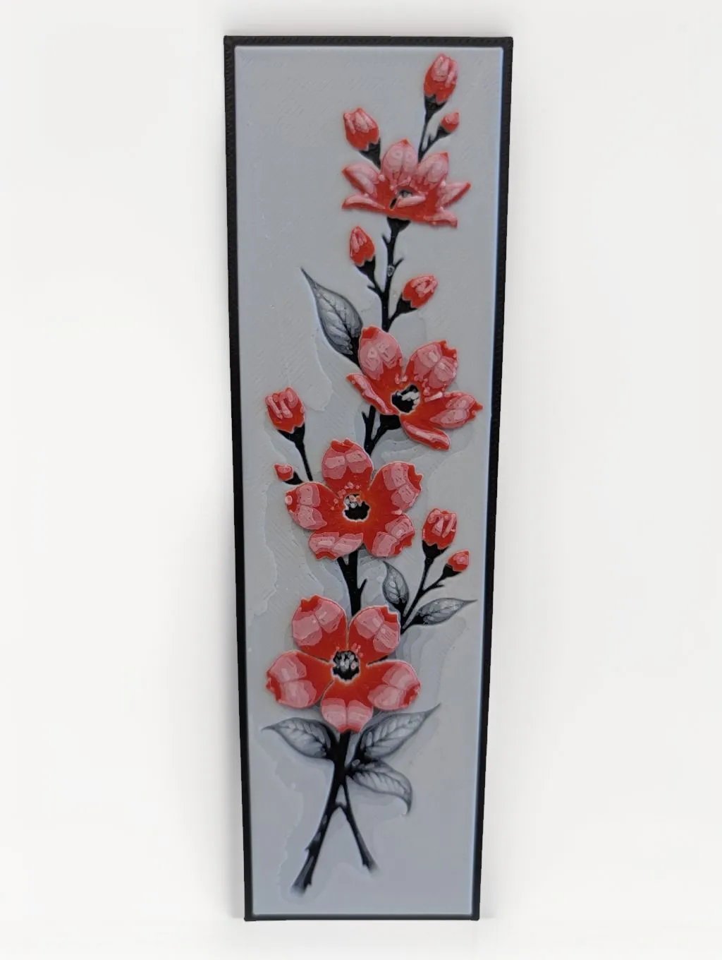 Cherry Blossom Bookmark HueForge Art Sakura Flower
