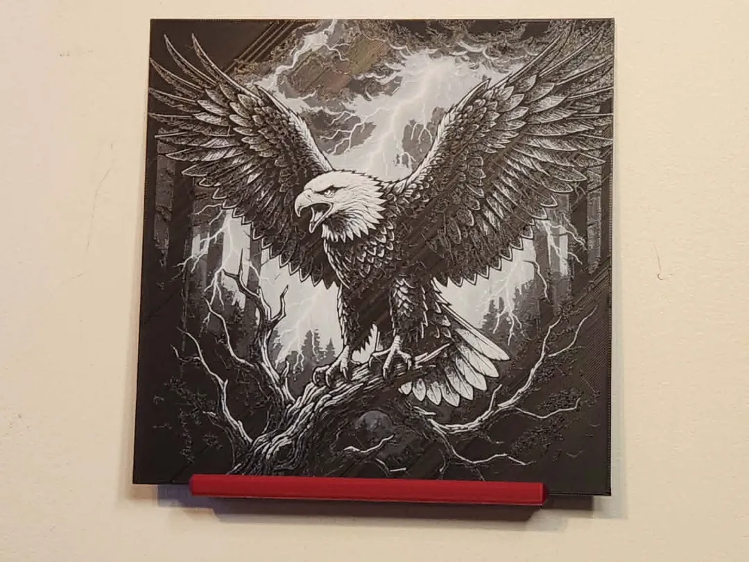 Hueforge - Eagle in Storm