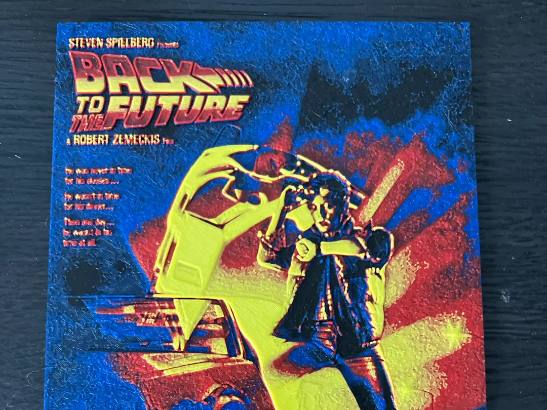 Back To The Future, Movie Poster