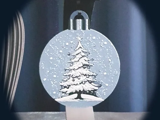 Christmas Tree Ornament, Hueforge
