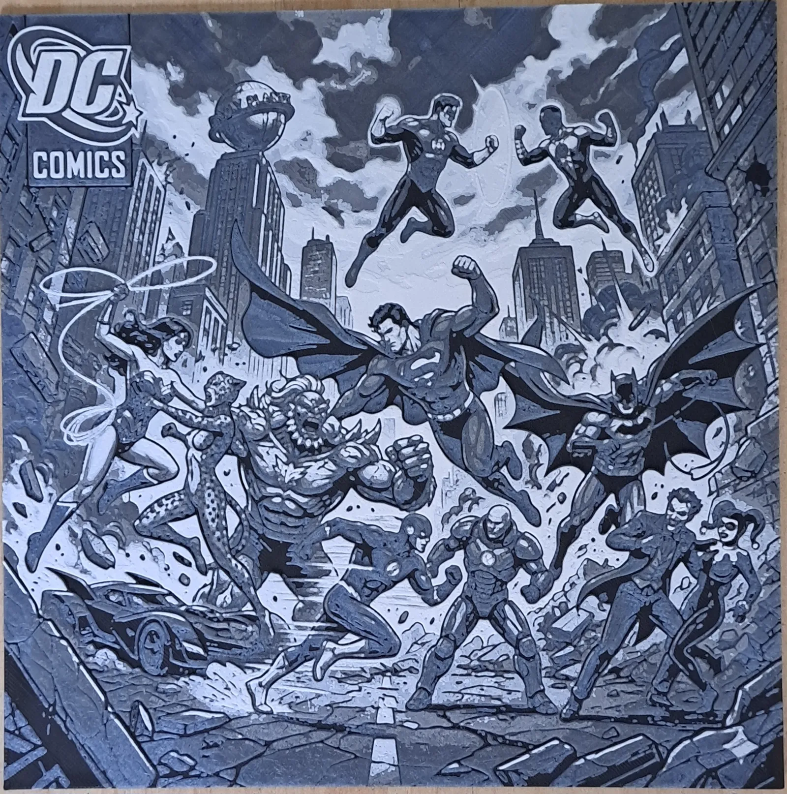 Hueforge DC comics