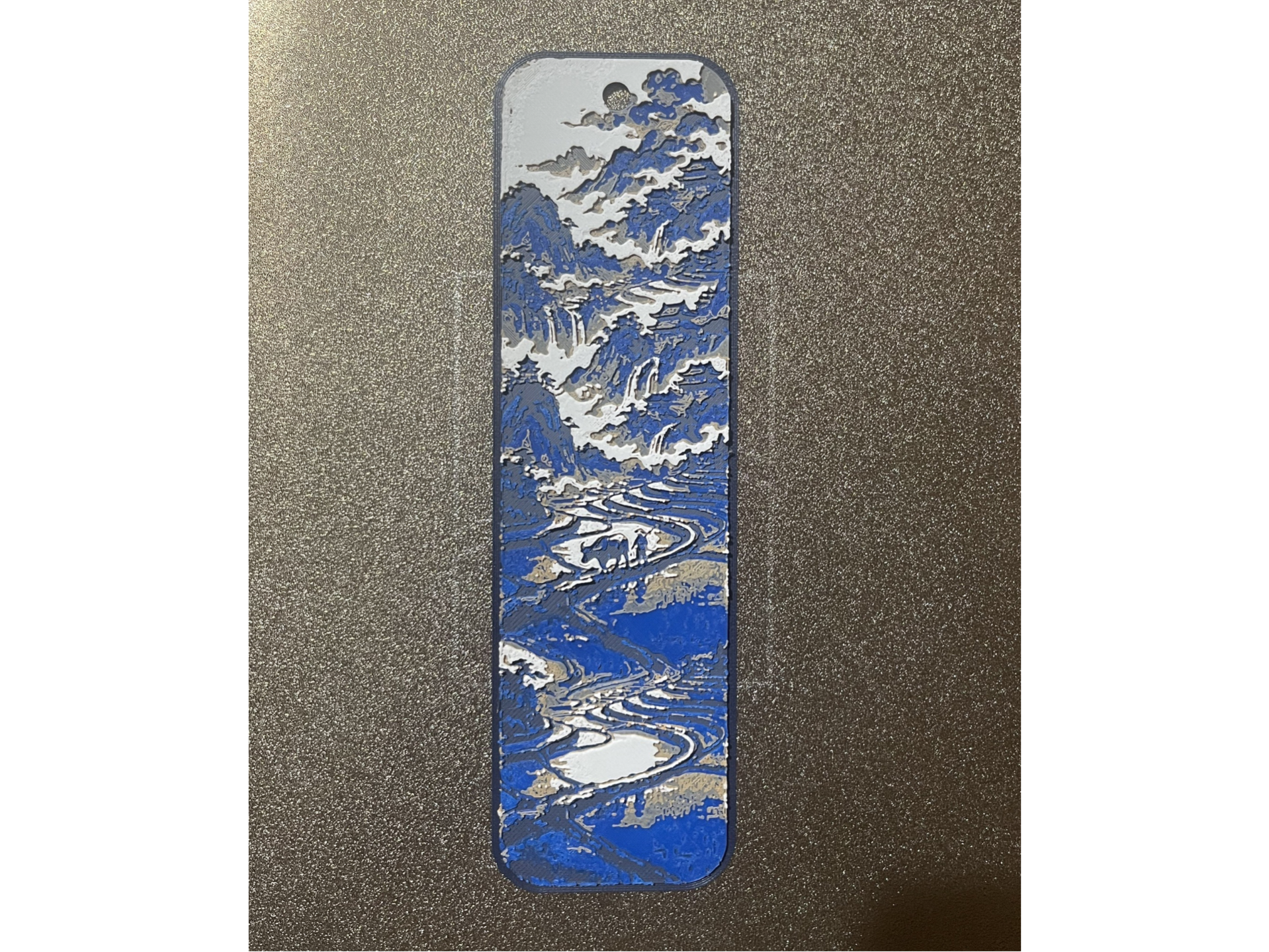 Bookmark the fields and mountain