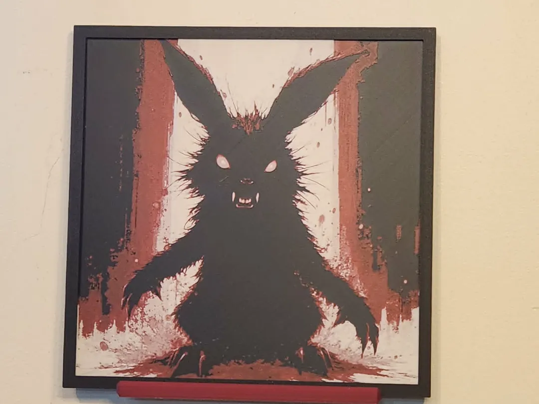 Evil Rabbit HueForge