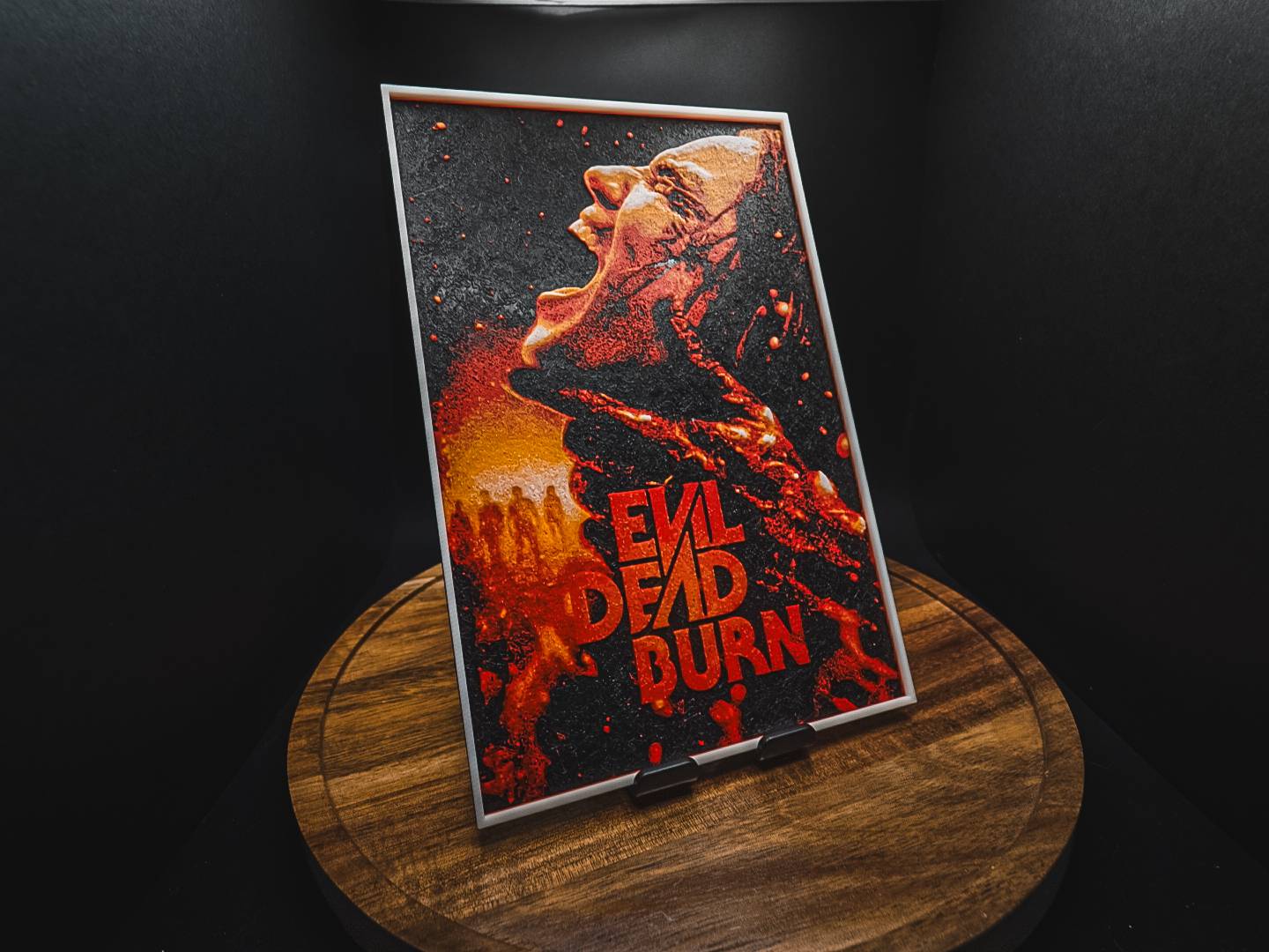 Evil Dead Burn (Movie Poster - HueForge)