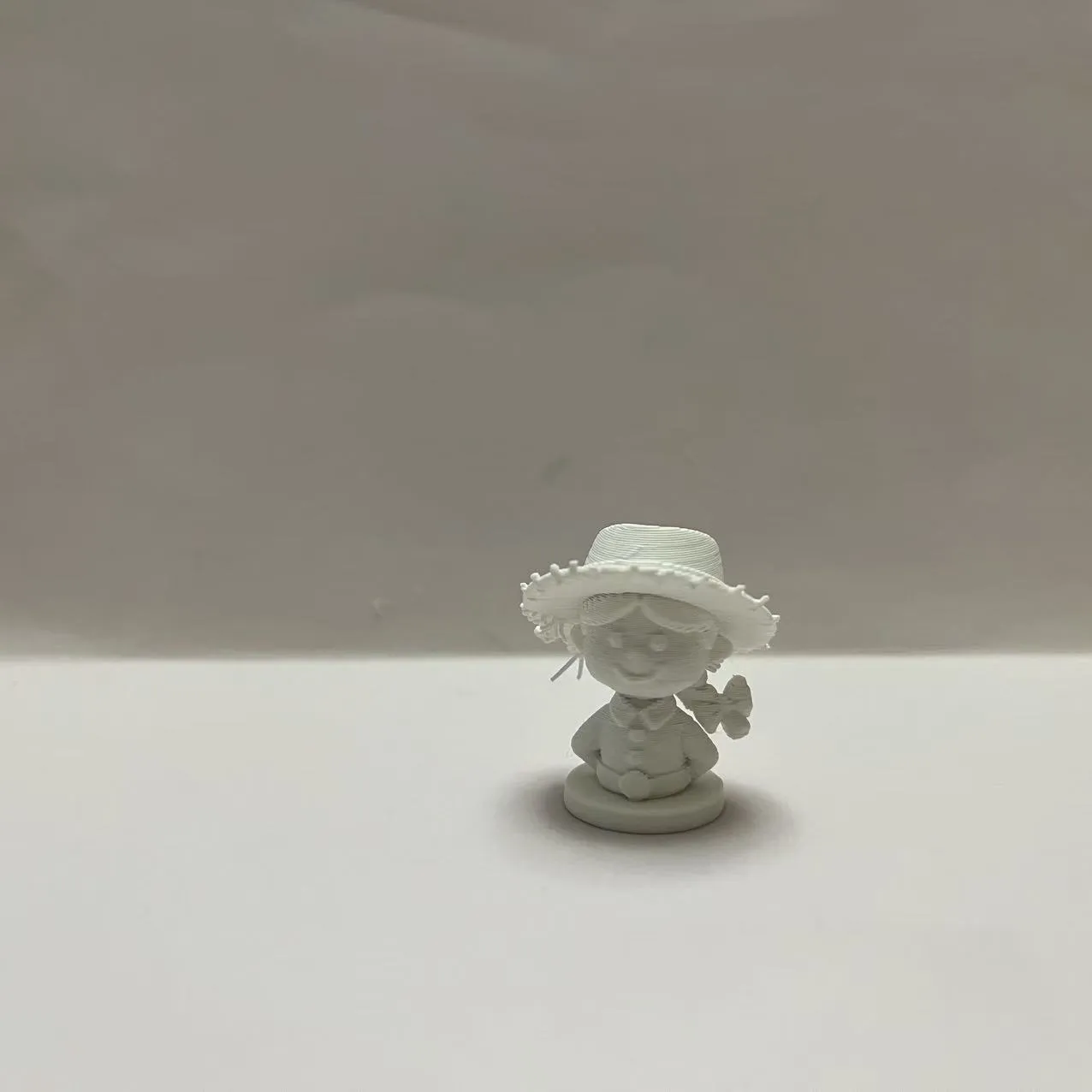 Q版翠丝半身像-玩具总动员电影周边手办-儿童涂色玩具