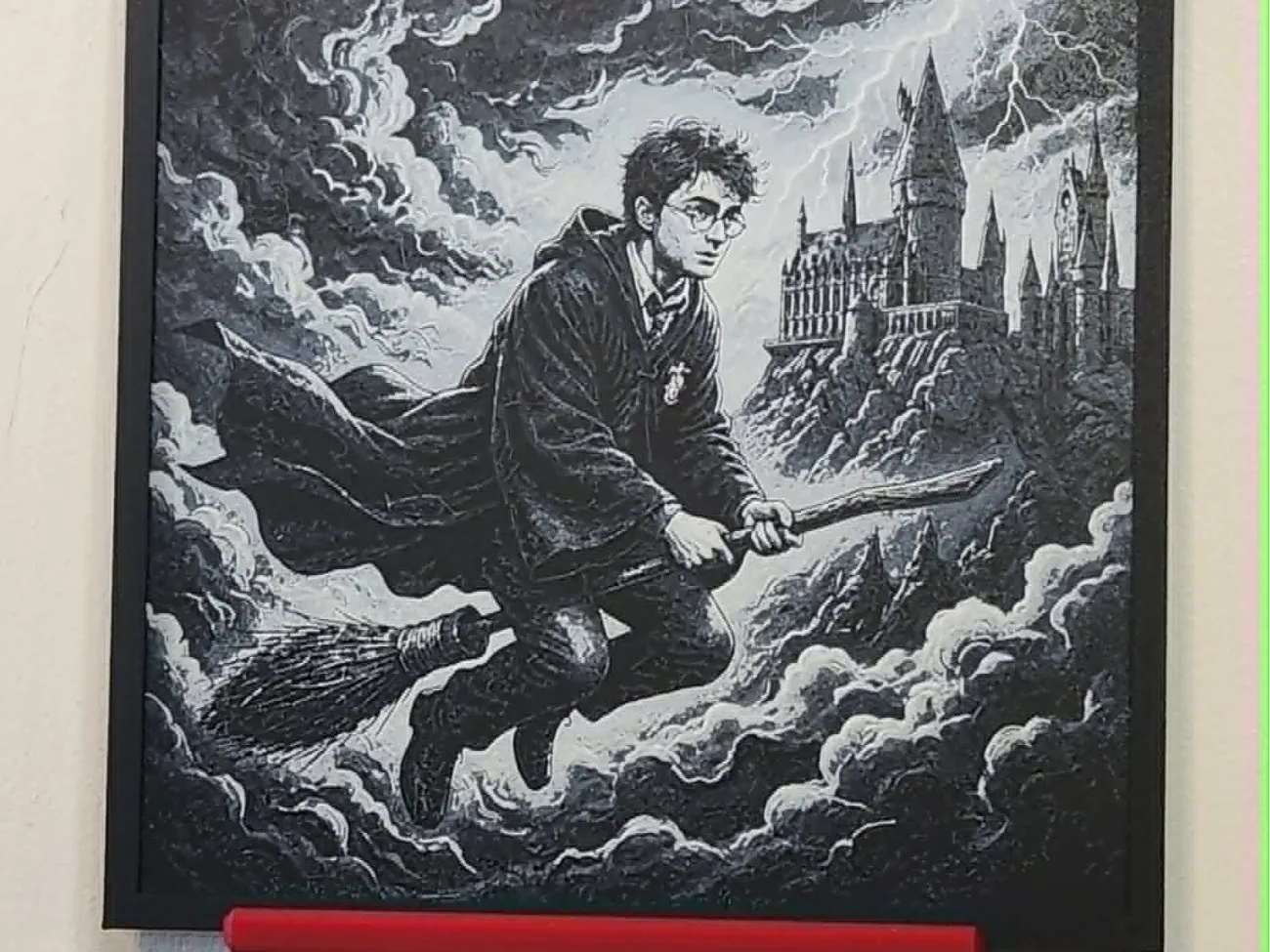 Harry Potter Flying Storm HueForge