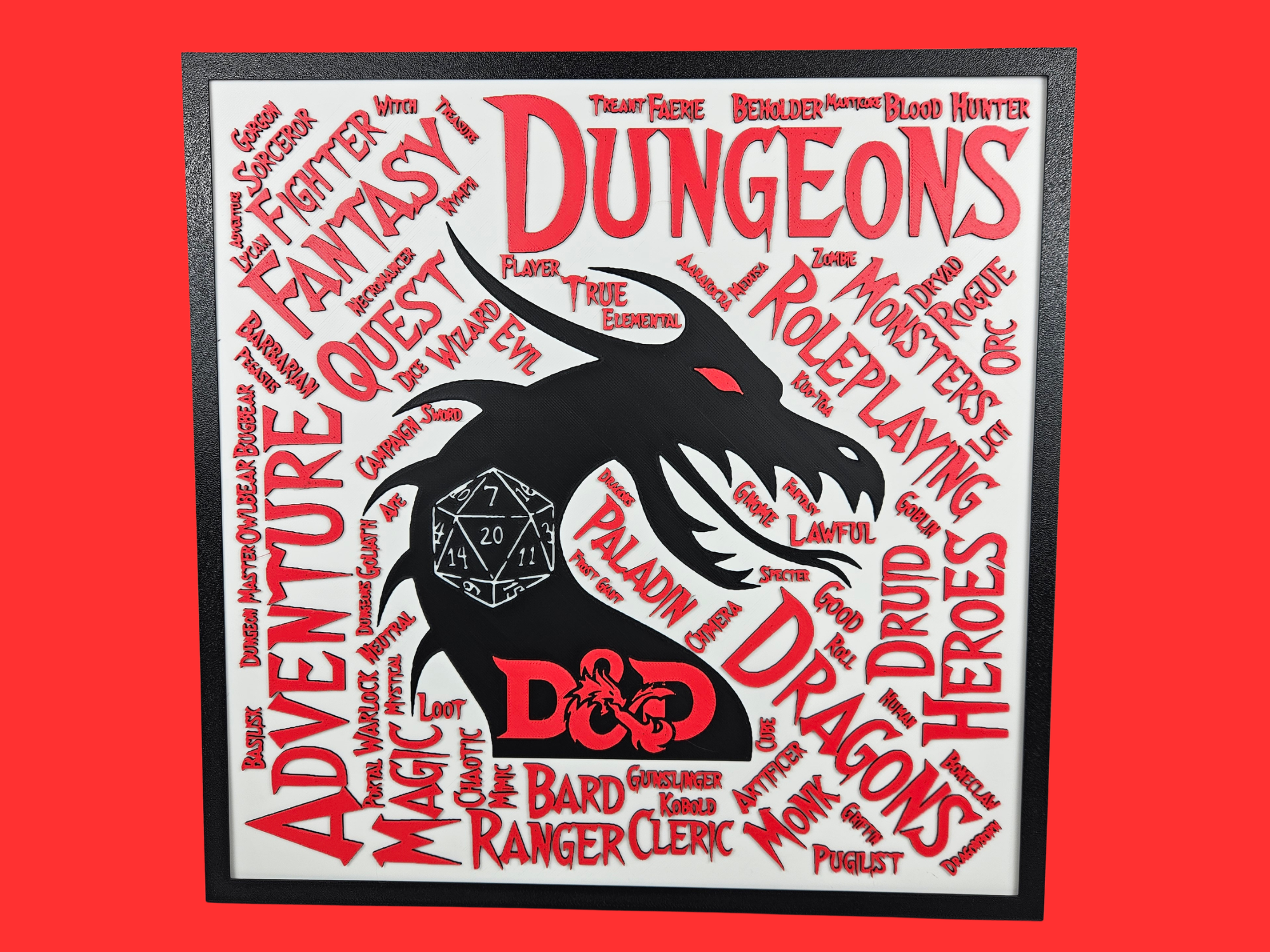 Dungeons and Dragons Collage
