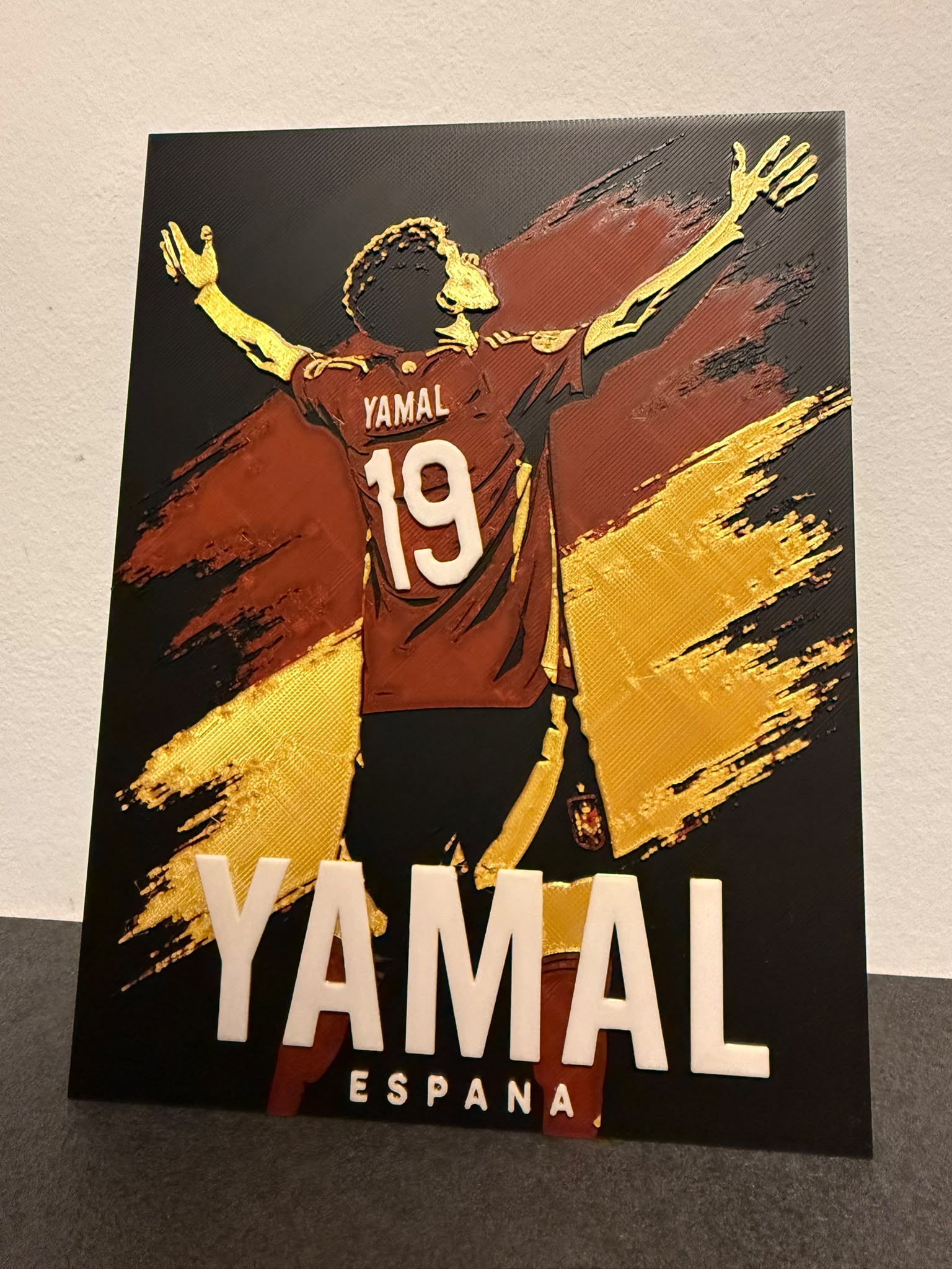 Yamal #19 Spain Hueforge Wall Art